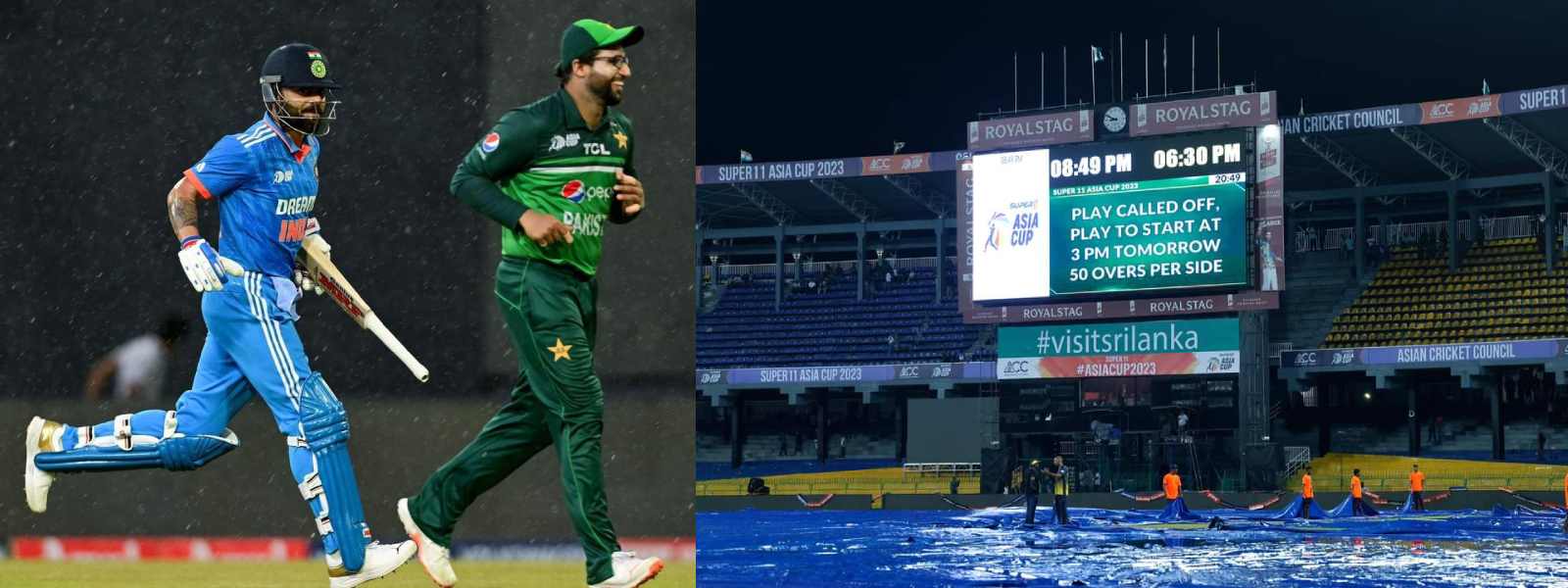 ඉන්දු - පකිස්ථාන ක්‍රිකට් සටන අද දෙවන දිනටත්..